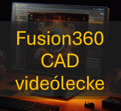 Fusion360 CAD videólecke